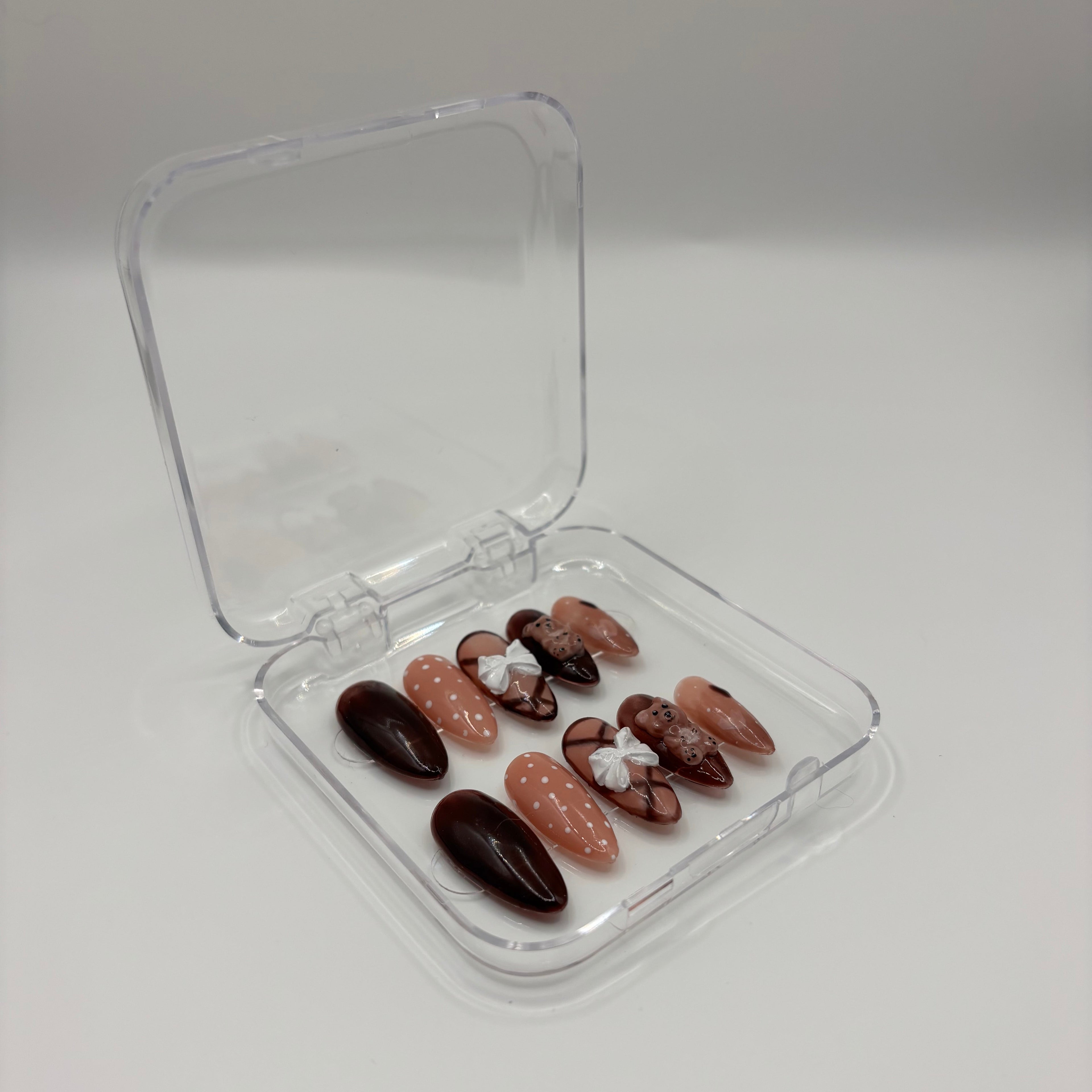 Chocolate teddy bear